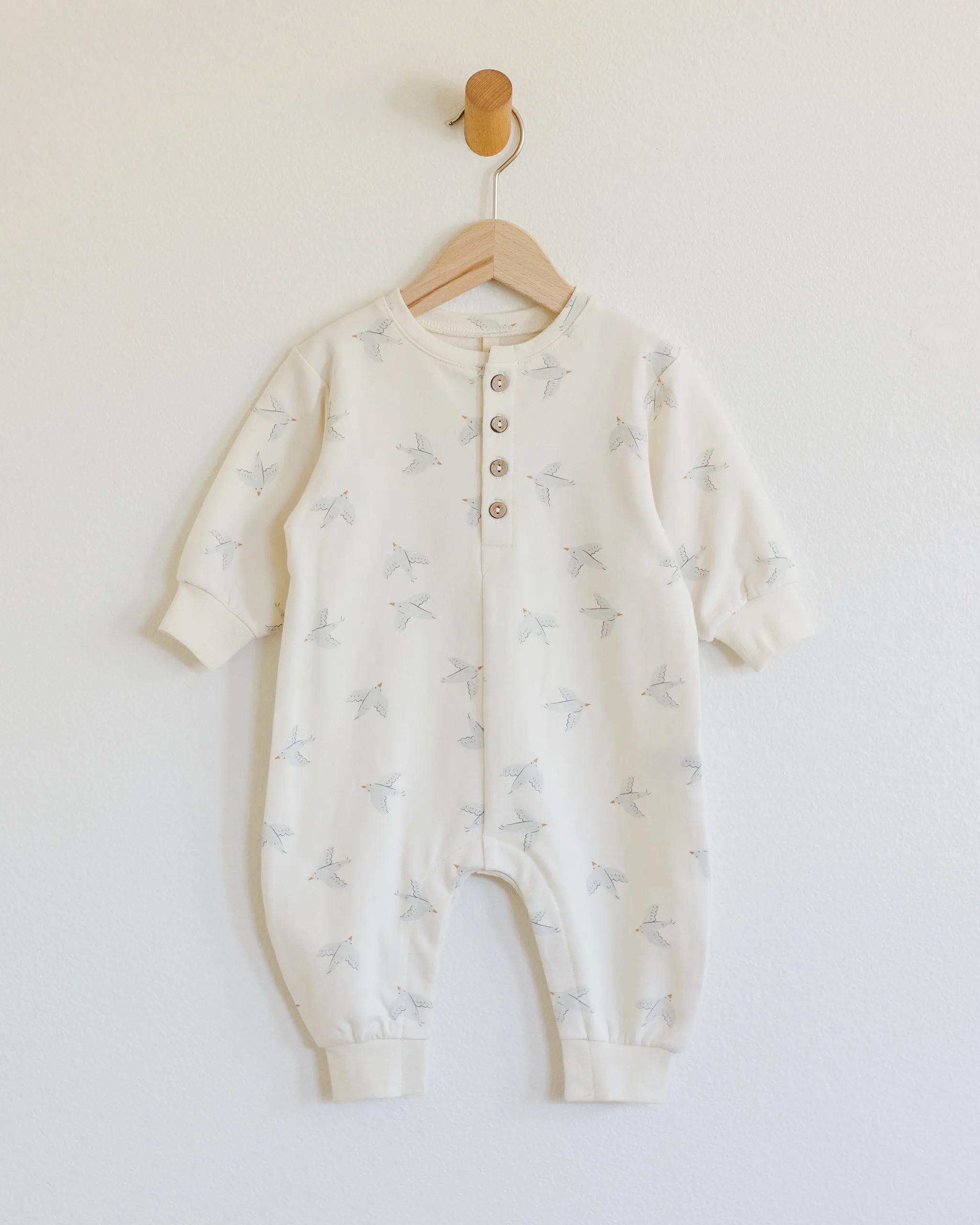 -Relaxed Jumpsuit || Birds-