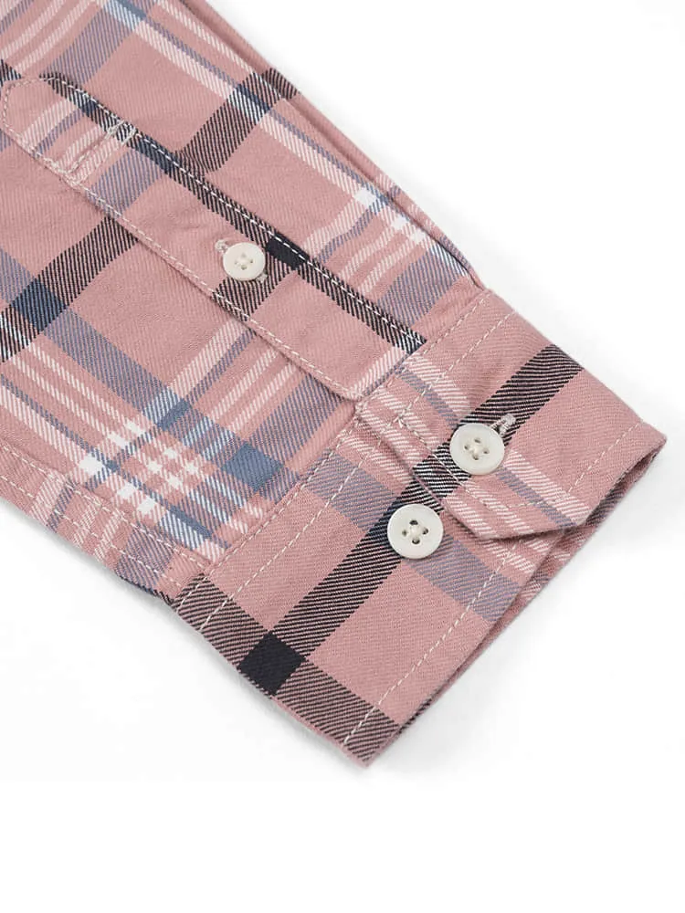 100% Cotton Fabric Plaid Shirts