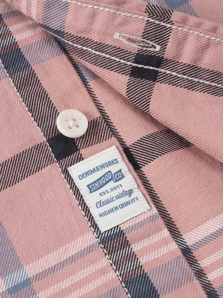 100% Cotton Fabric Plaid Shirts