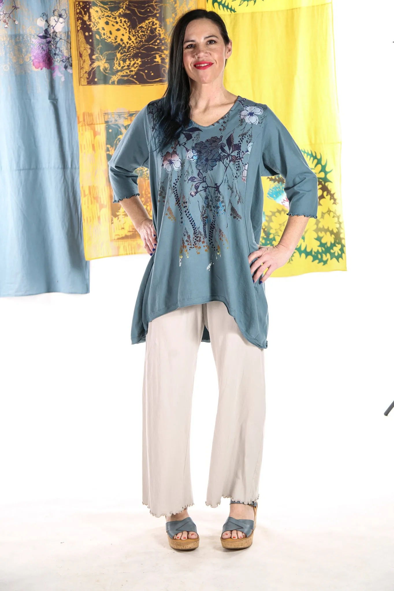 1248 Mantra Hi/Lo Top-Kingfisher-P