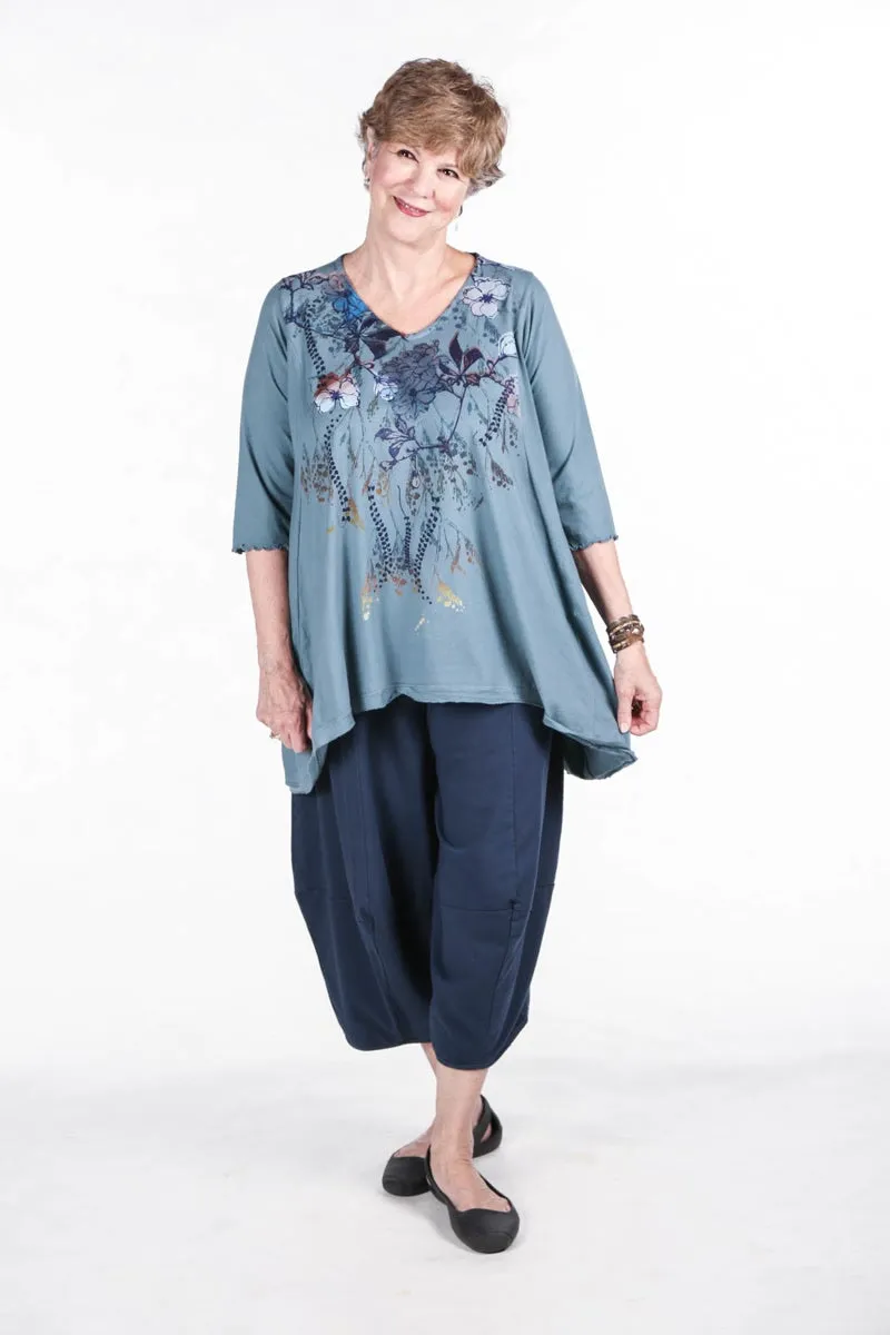 1248 Mantra Hi/Lo Top-Kingfisher-P