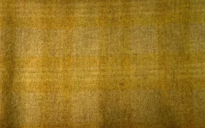 $14 Wool was Cloth Swatch - European Plaid - Sizzling Wheat