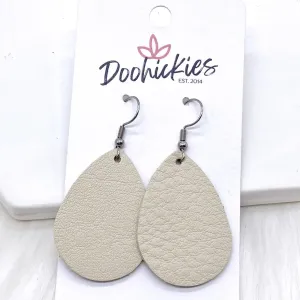 1.5" Boho Daisies Mini Collection -Fall Leather Earrings