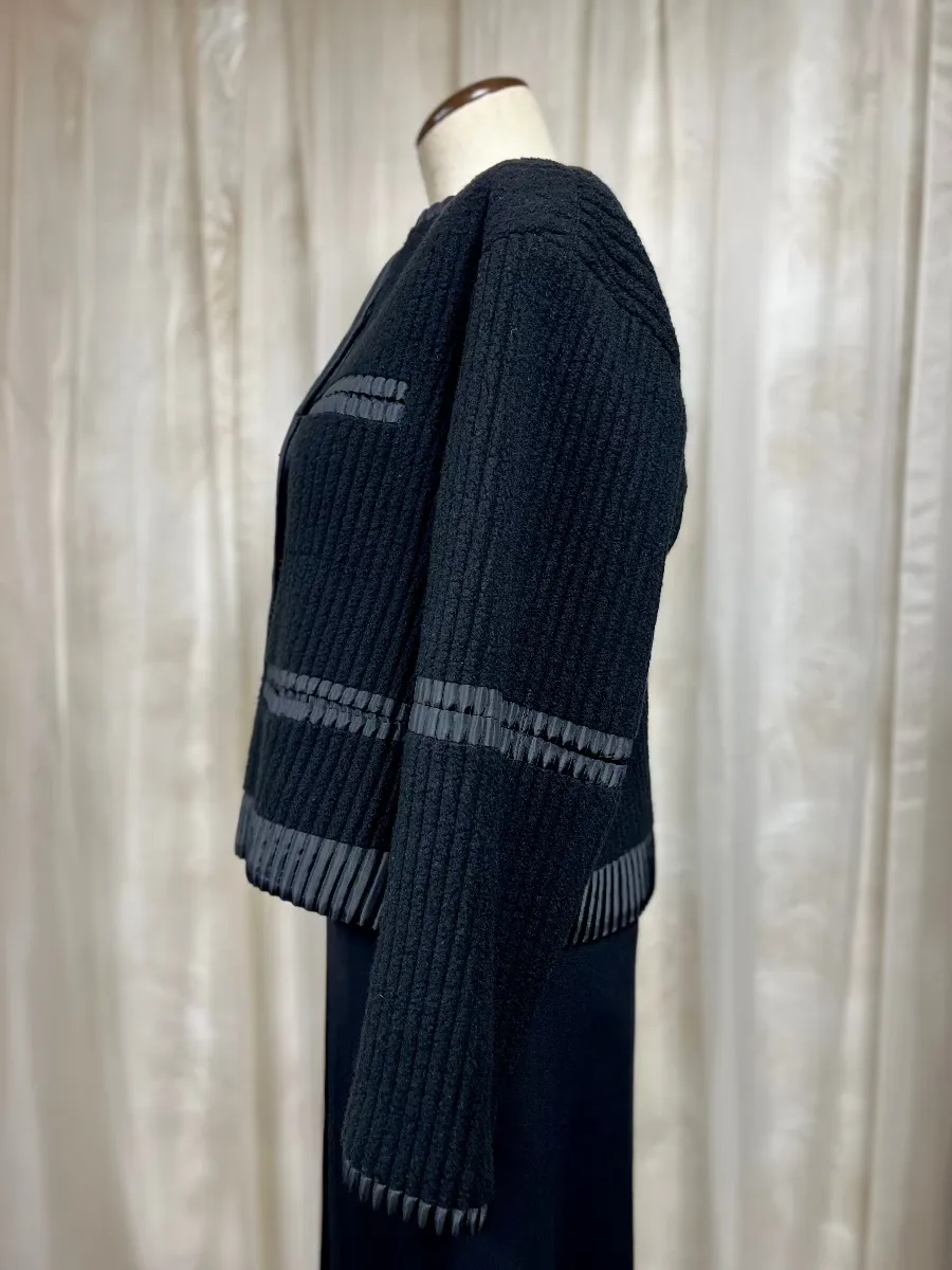 1990's Issey Miyake Grooved Crop Jacket