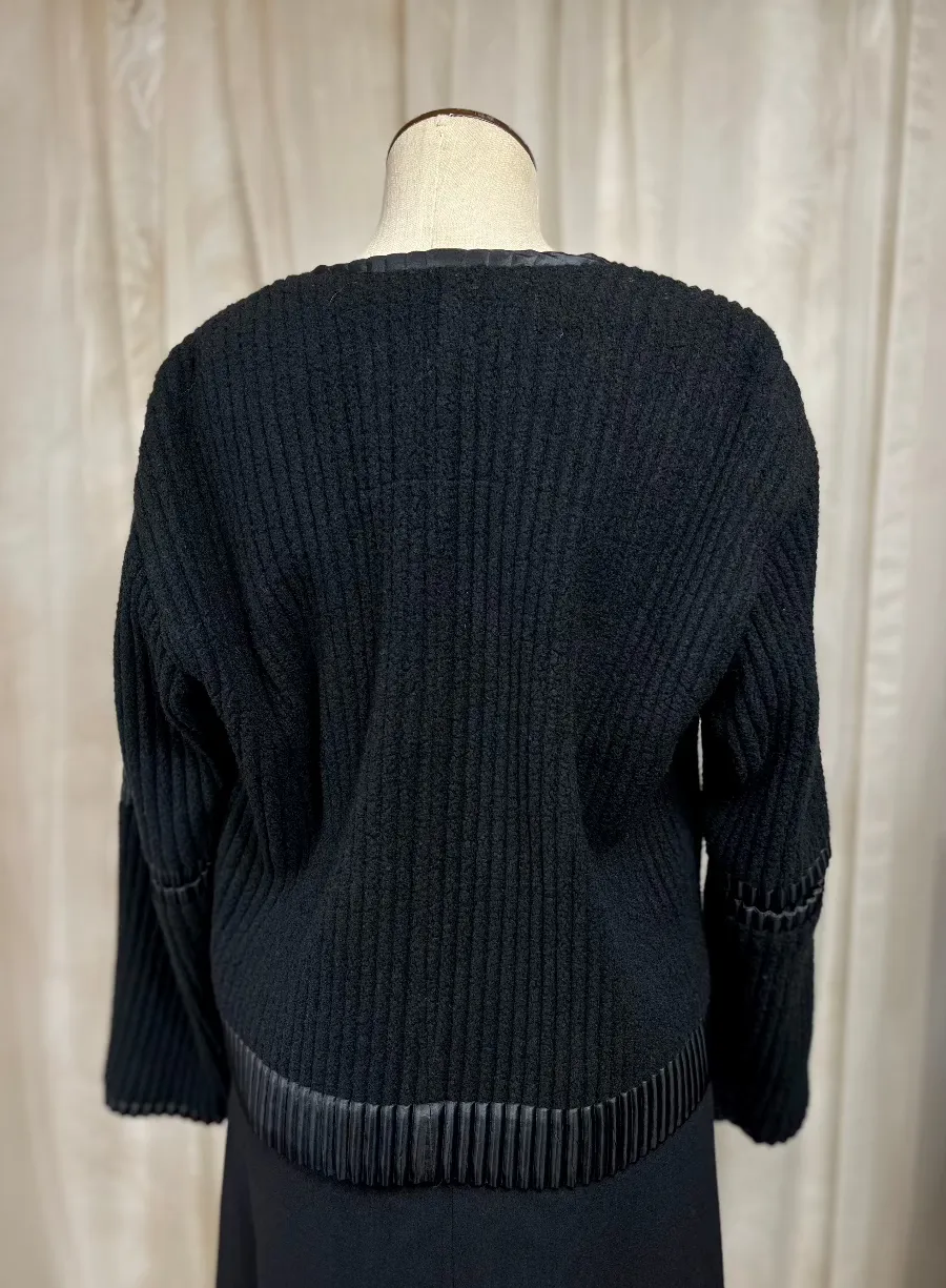 1990's Issey Miyake Grooved Crop Jacket