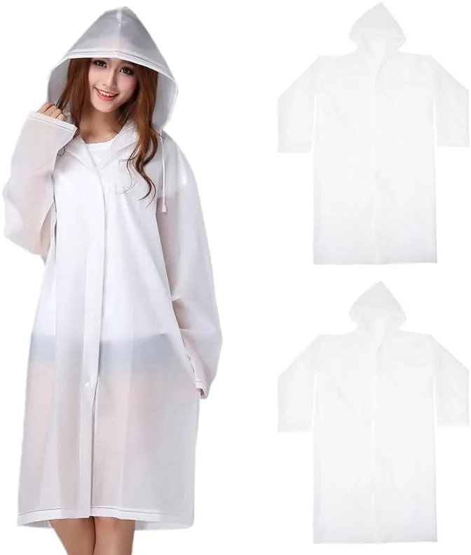 2 Waterproof Ponchos (Adult)