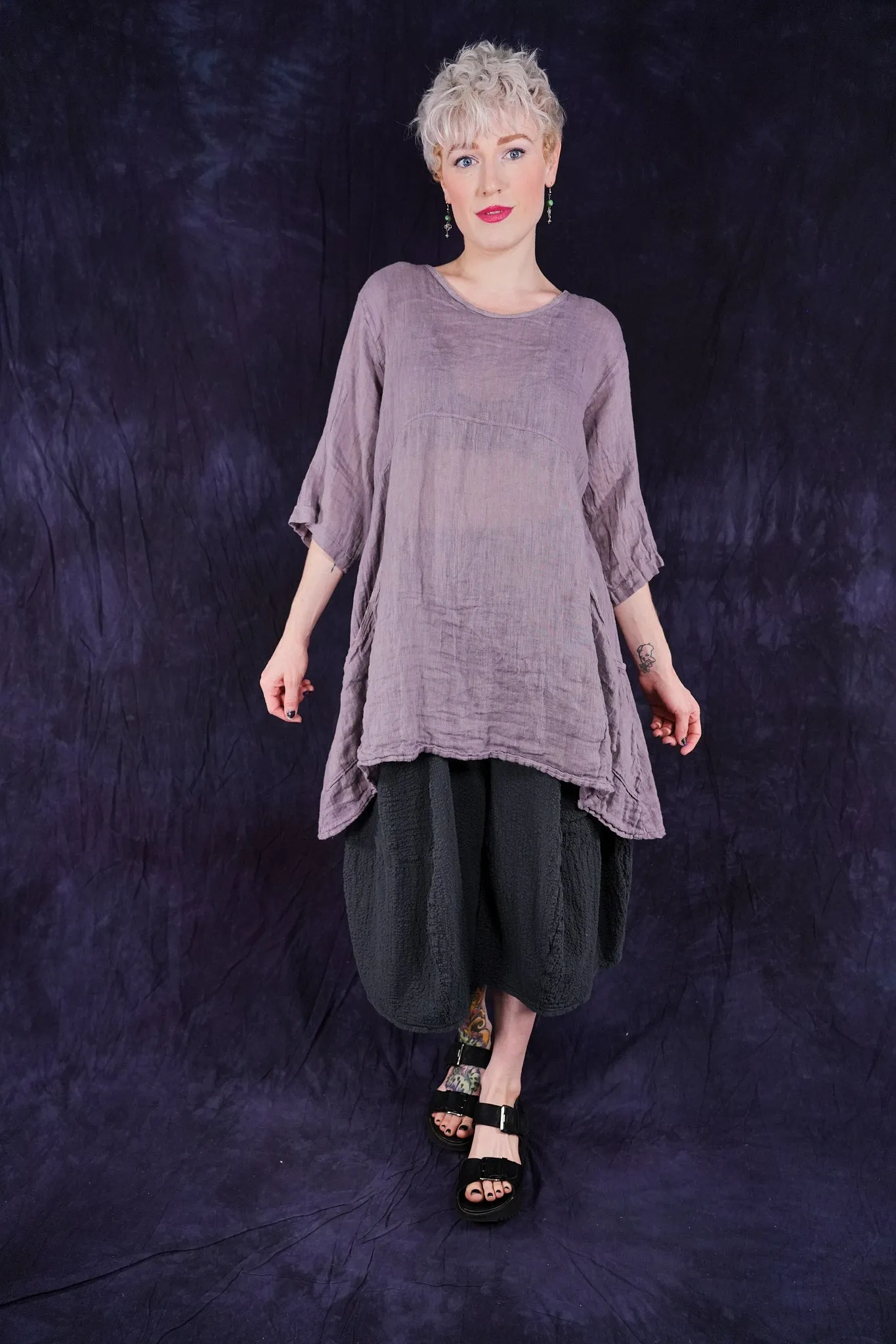 2315 Linen Zen Tunic Shantung