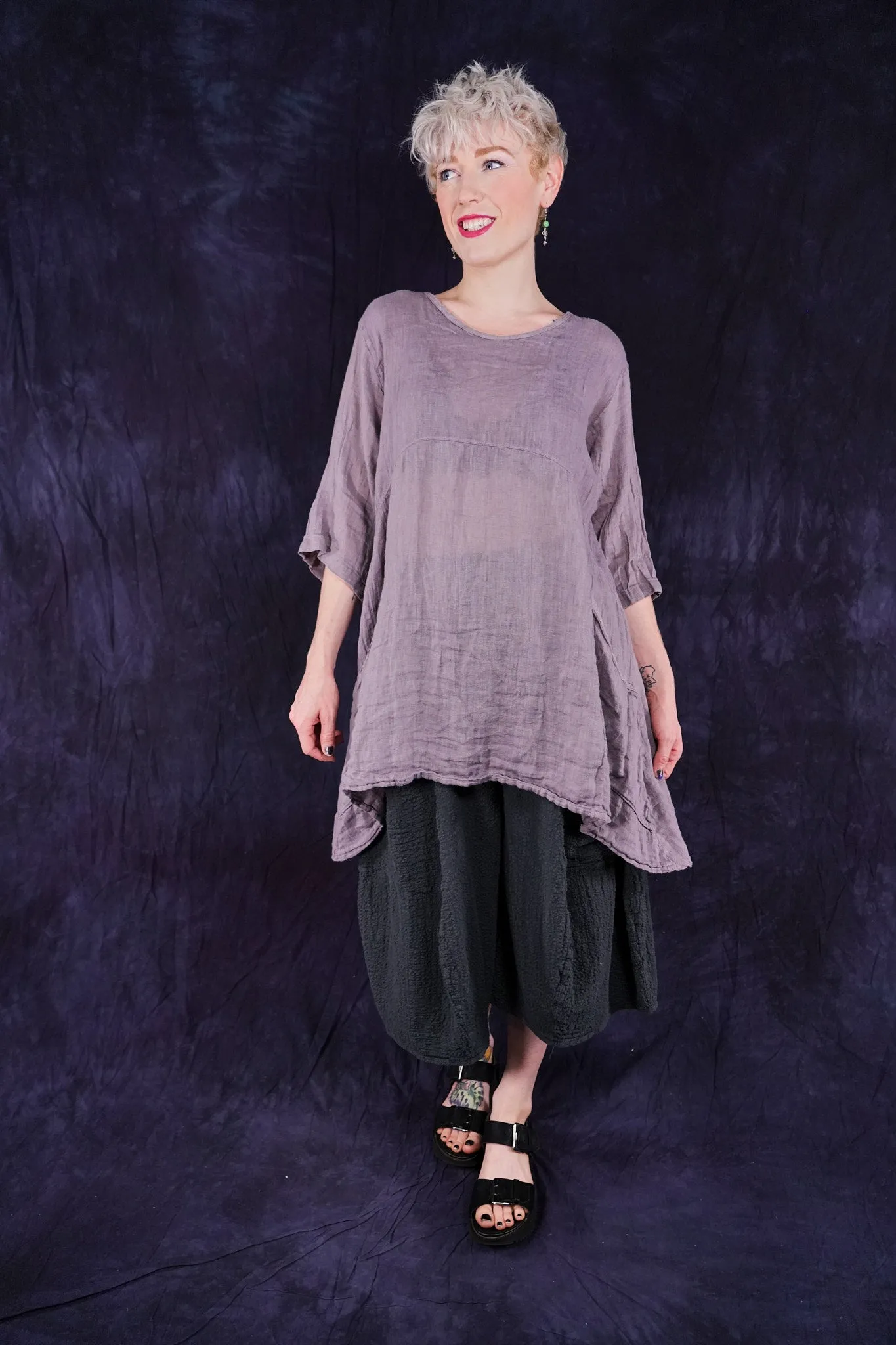 2315 Linen Zen Tunic Shantung