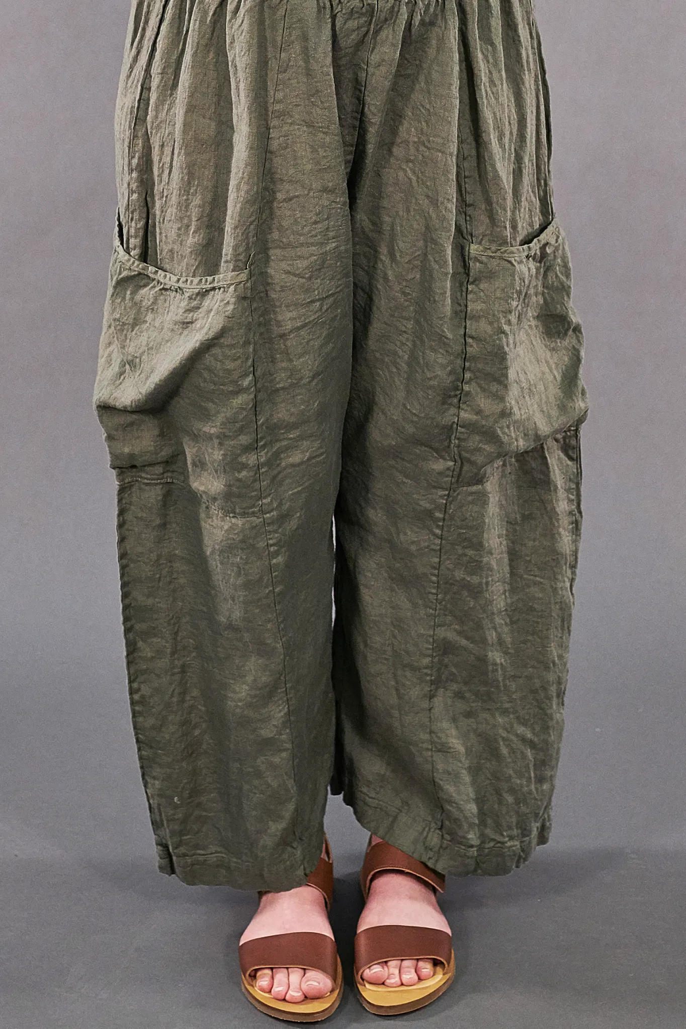 3215 Dawn Linen Pant Vegetal-U