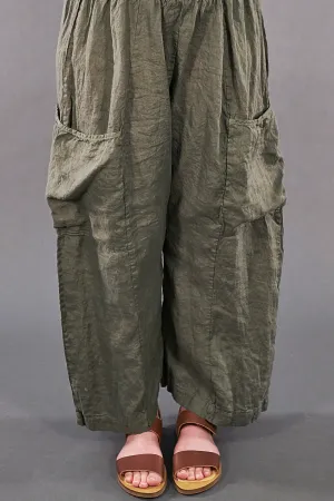 3215 Dawn Linen Pant Vegetal-U