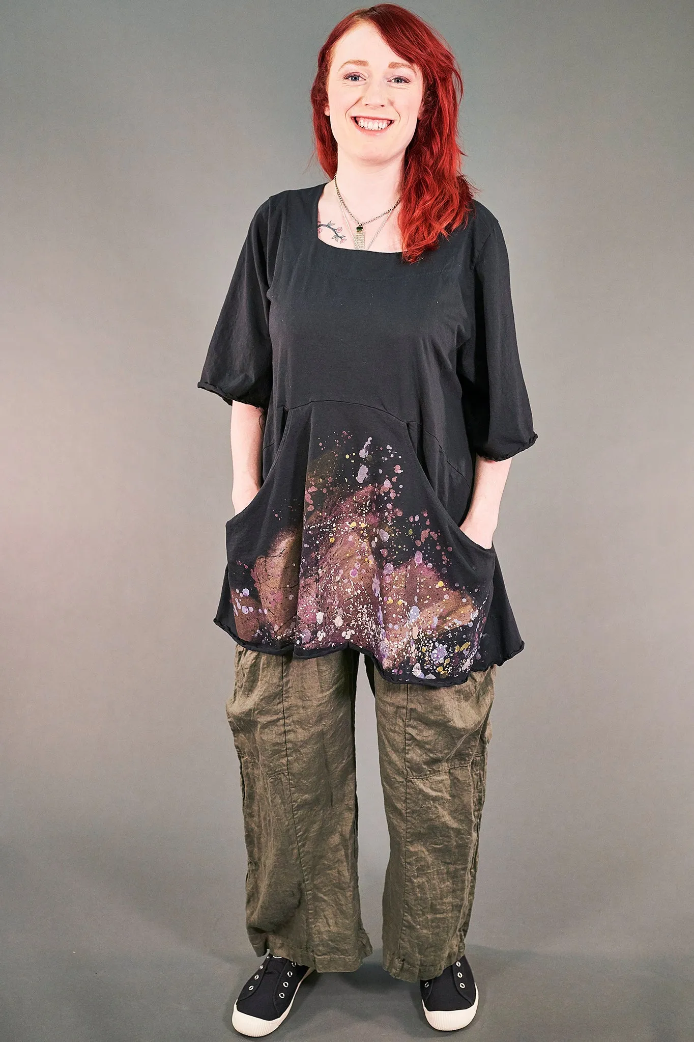 3215 Dawn Linen Pant Vegetal-U