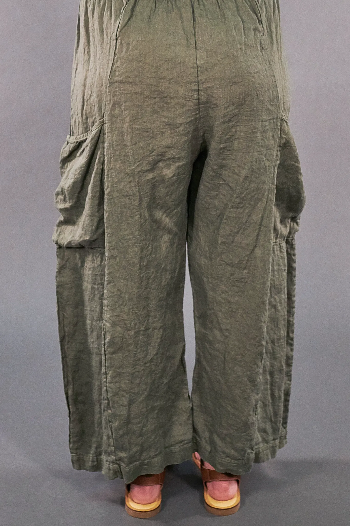 3215 Dawn Linen Pant Vegetal-U