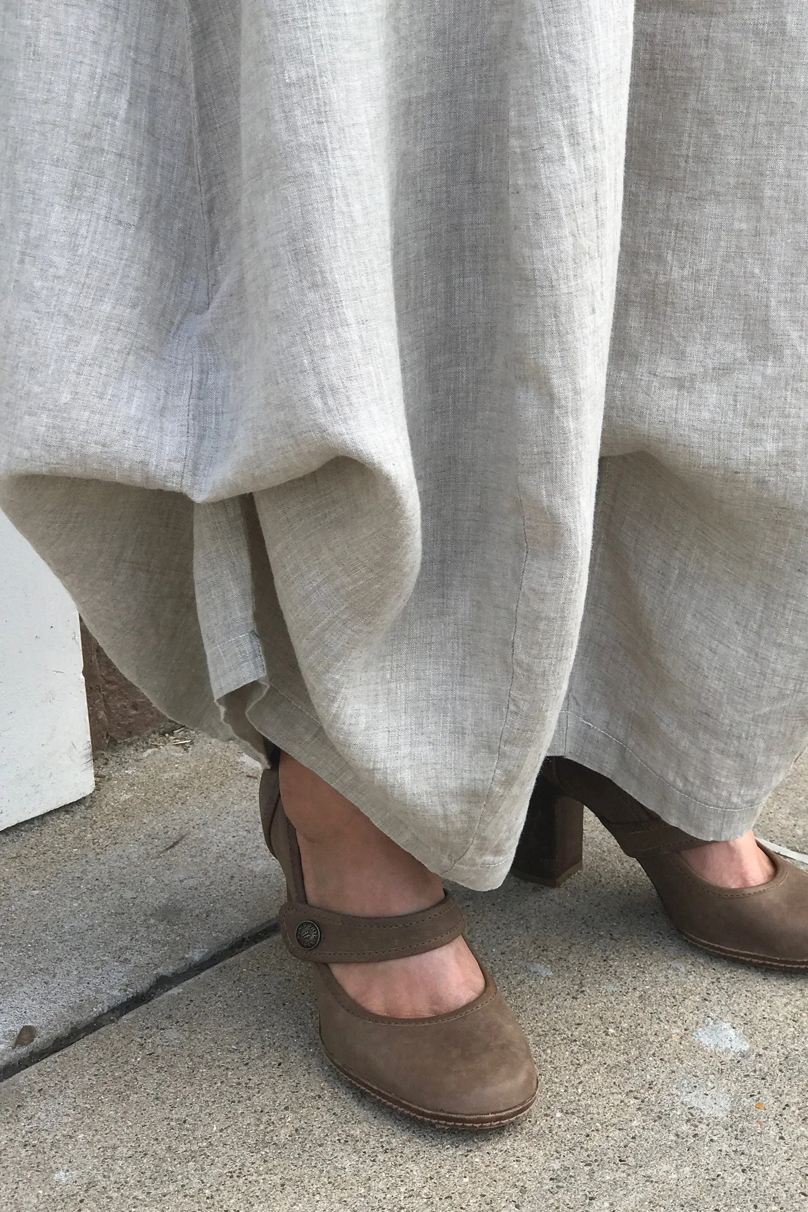 3243 Linen Billow Pant Natural-U