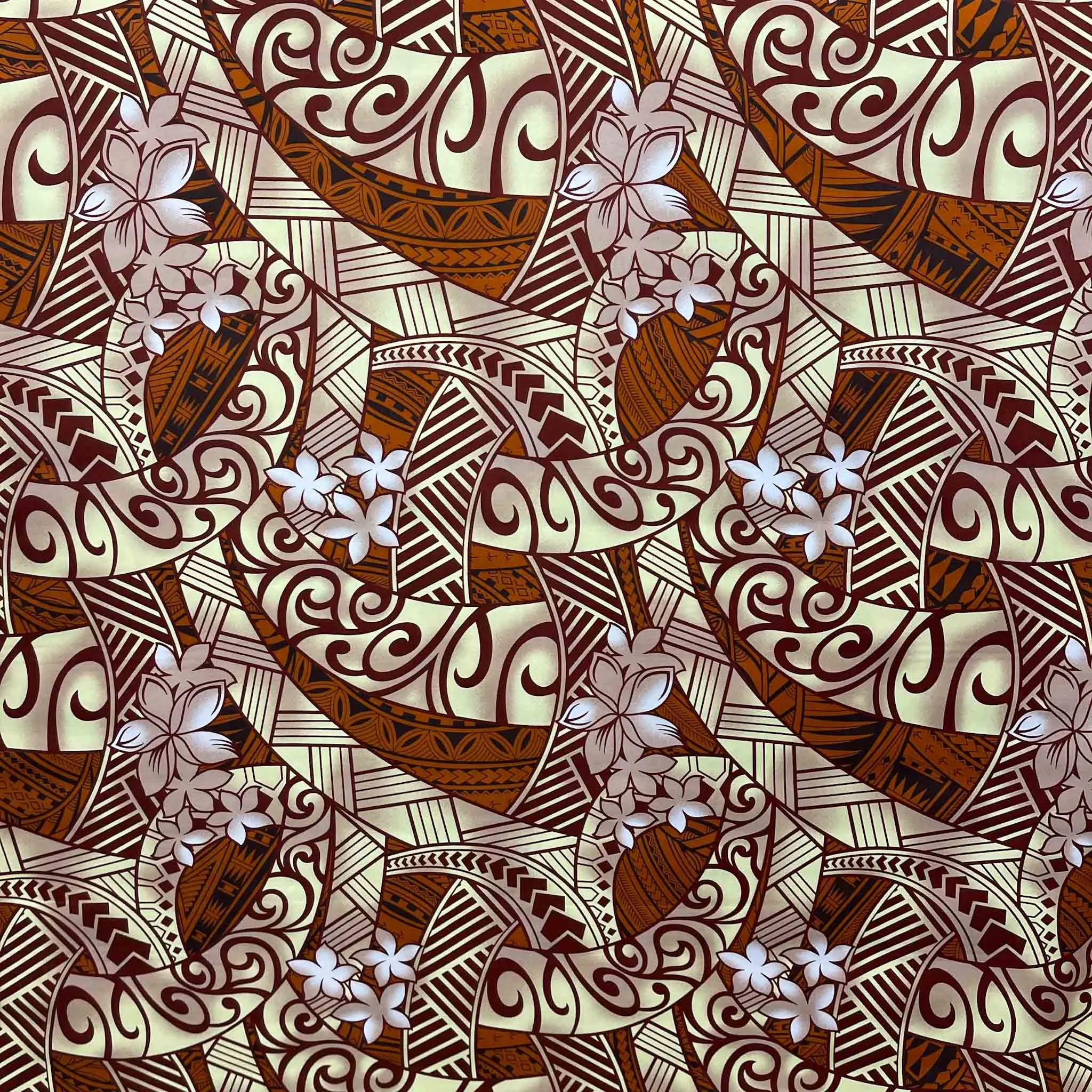 44" Cotton C61 Yellow Brown
