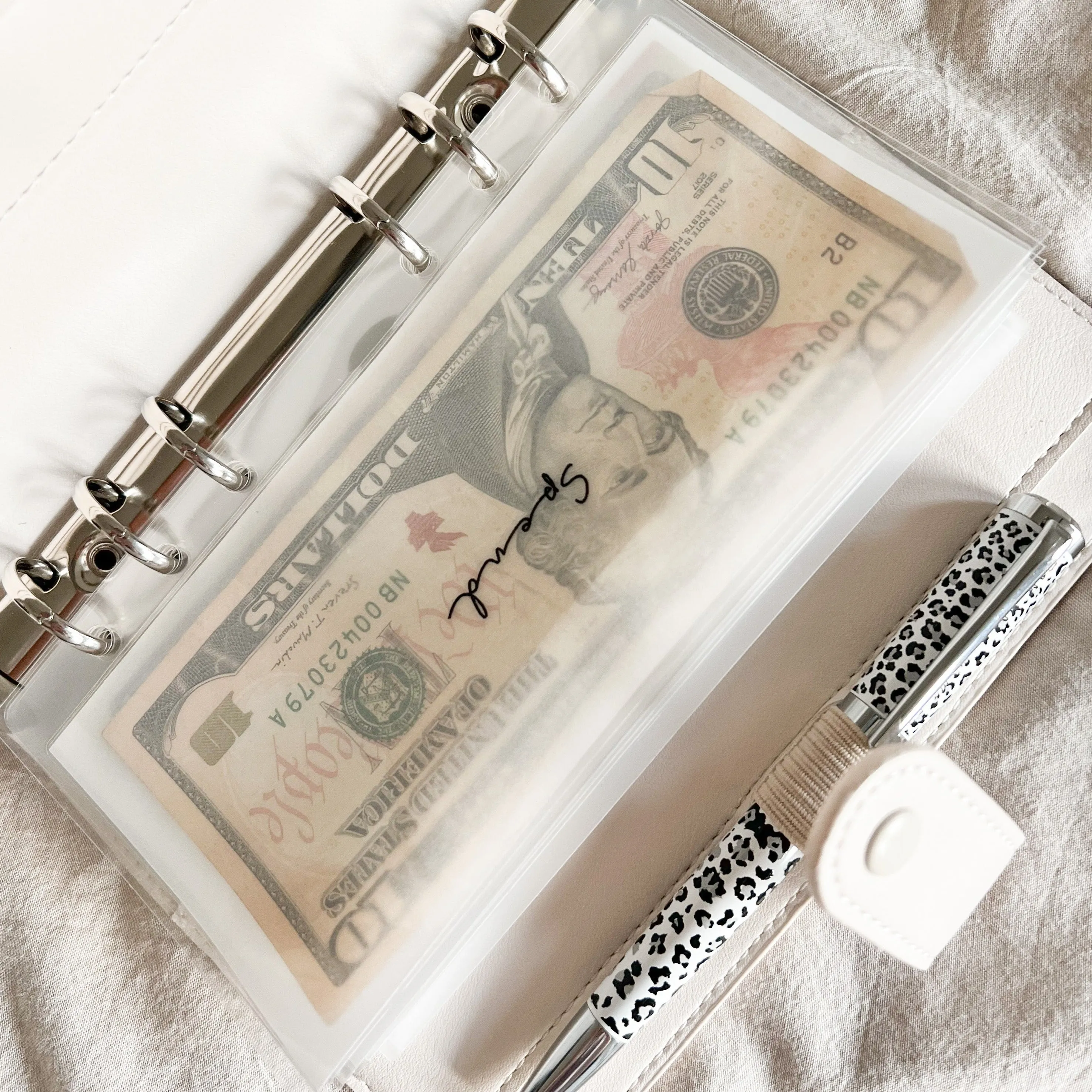 A6 Cash Envelope Binder Set (6)