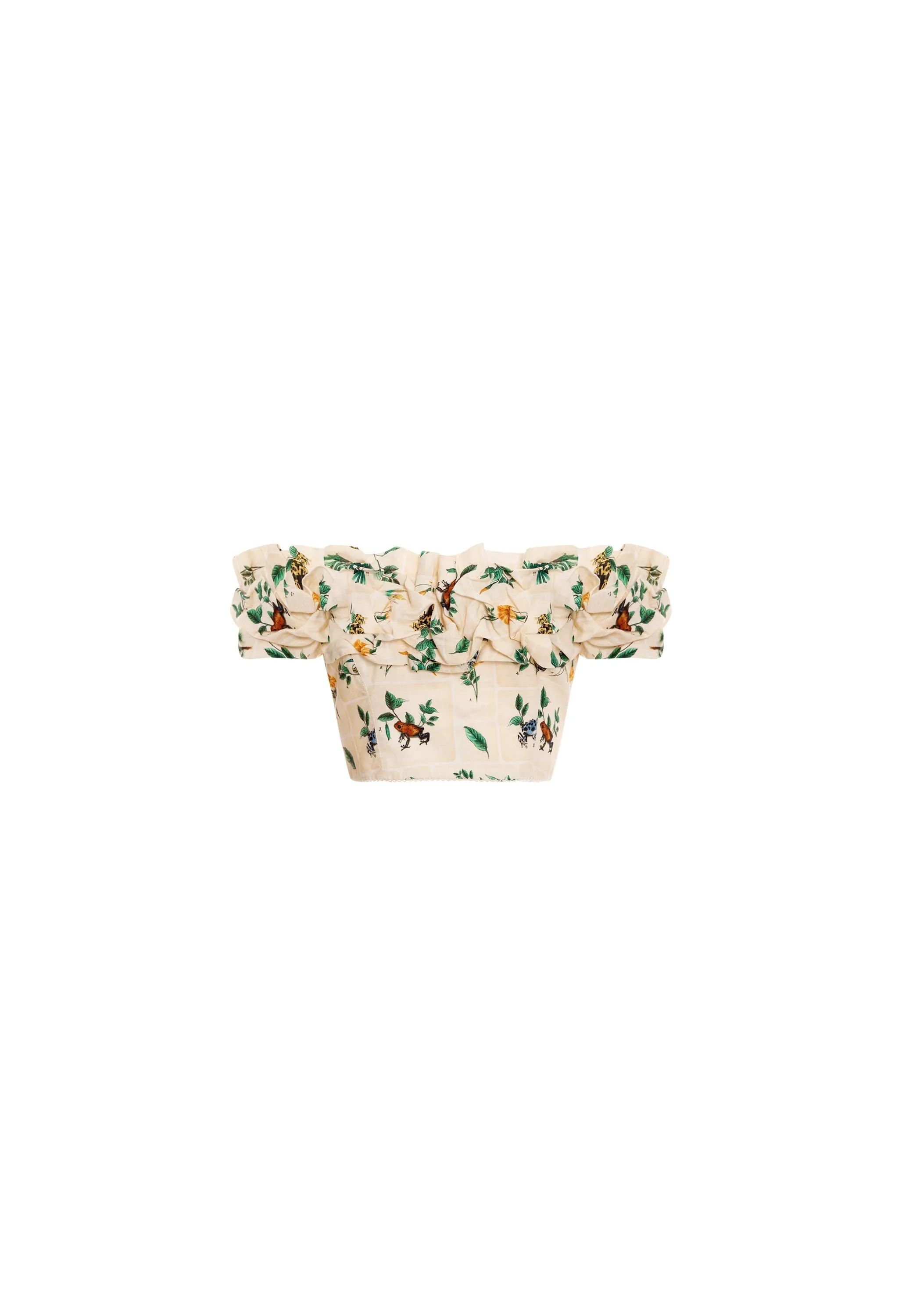 Aceituna Ranas Cropped Top