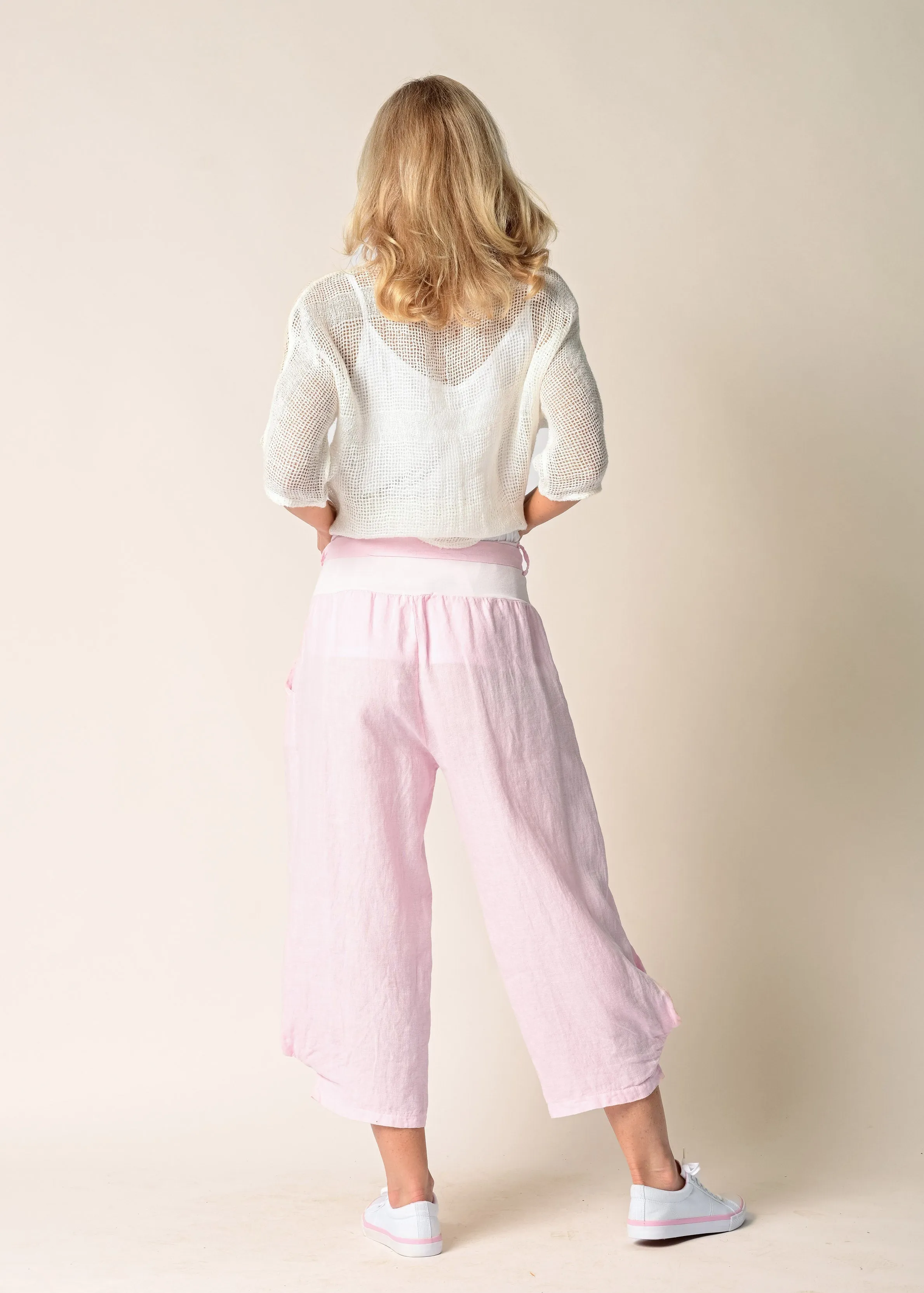 Addison Linen Pants in Tutu