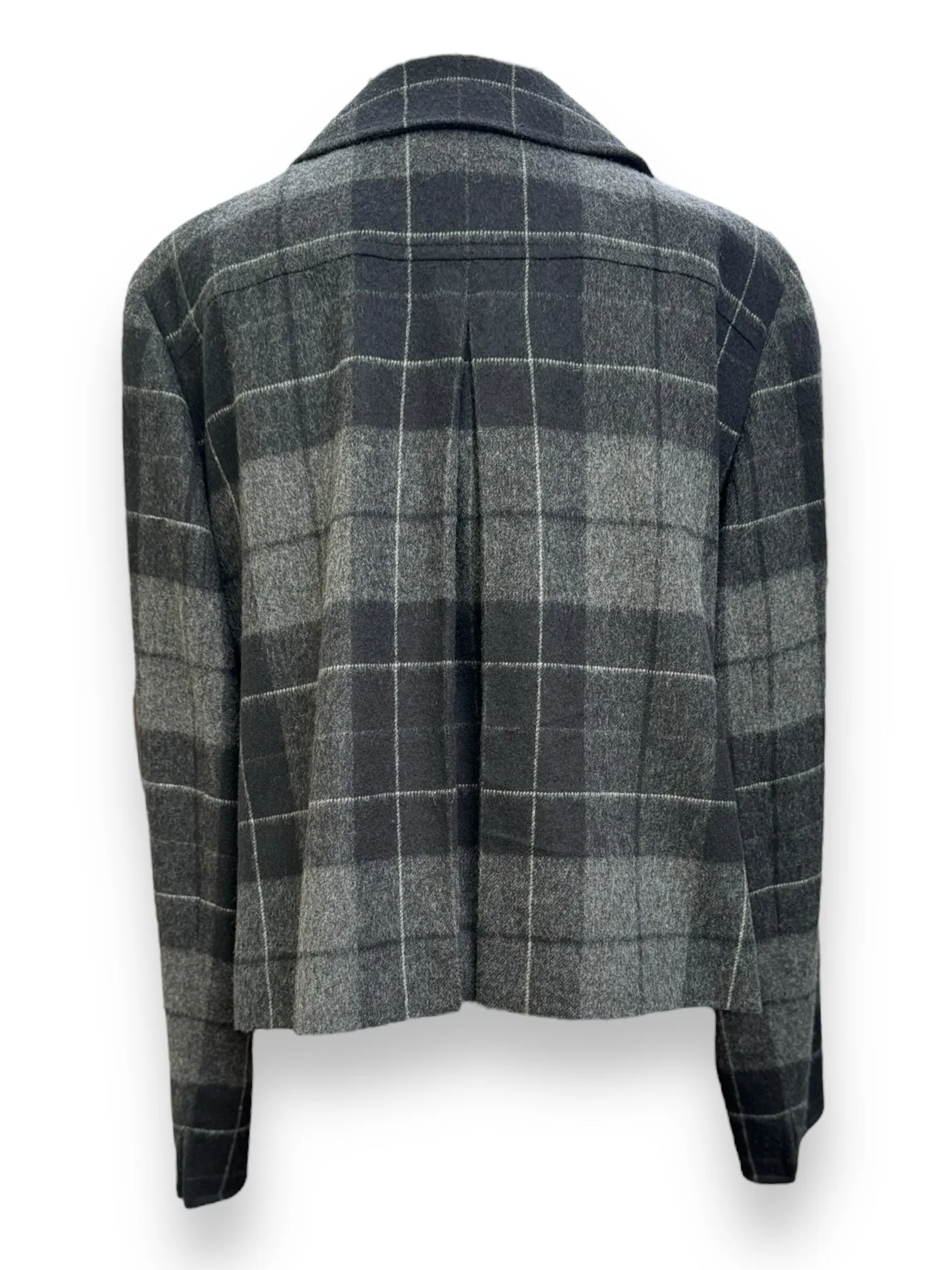 AKRIS Size Large Black & Gray Jacket