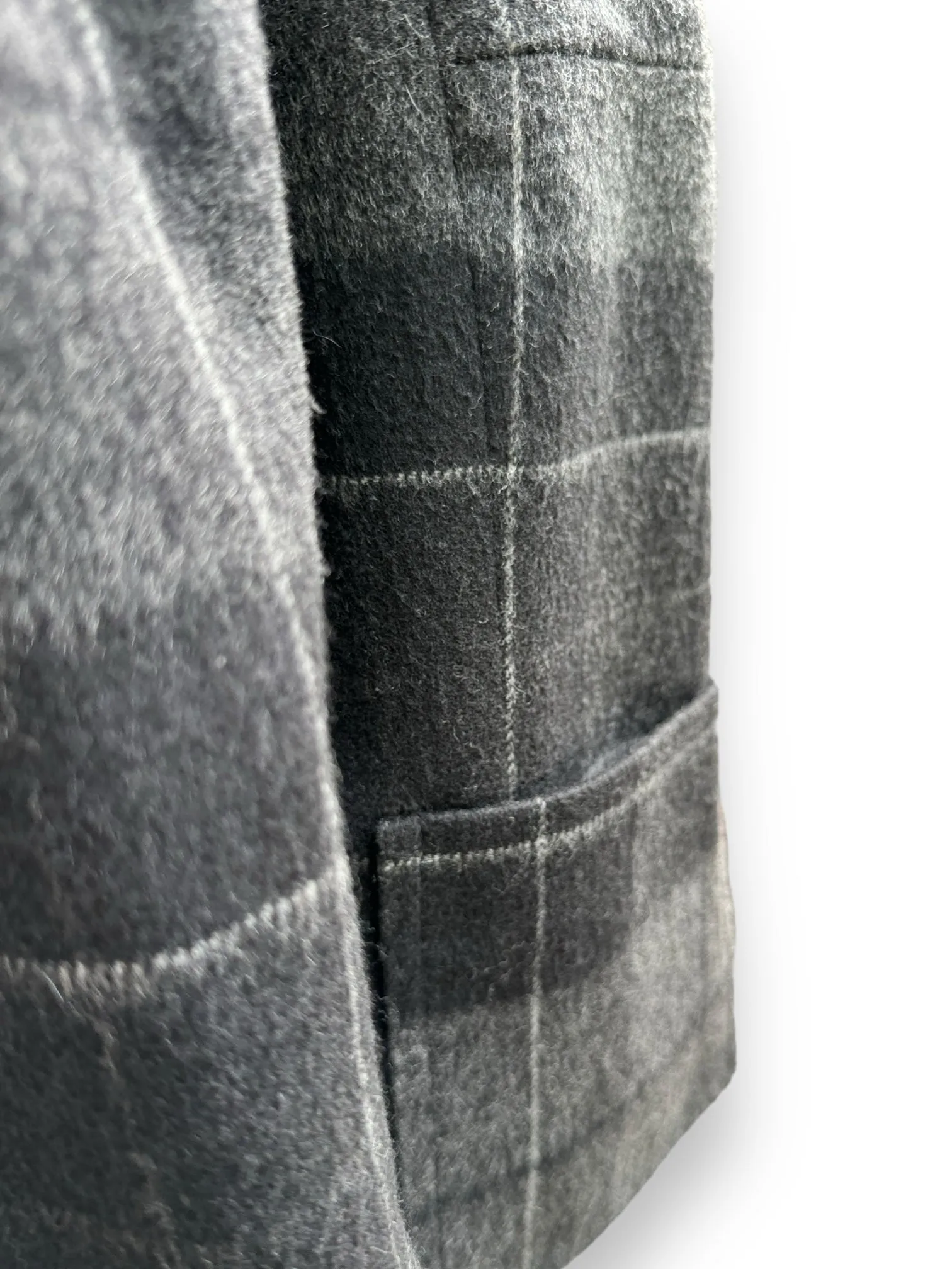 AKRIS Size Large Black & Gray Jacket