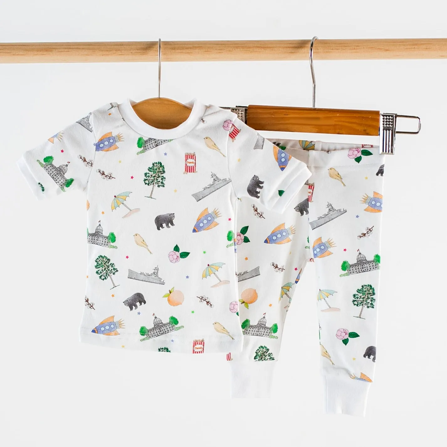 Alabama Organic Cotton Kids Pajamas