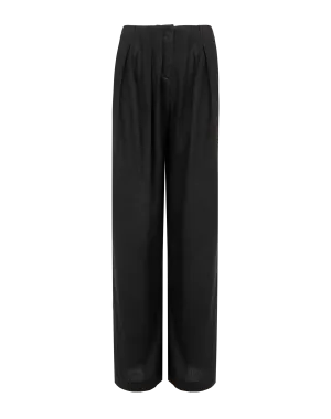 Alessia Wide Pants - Black