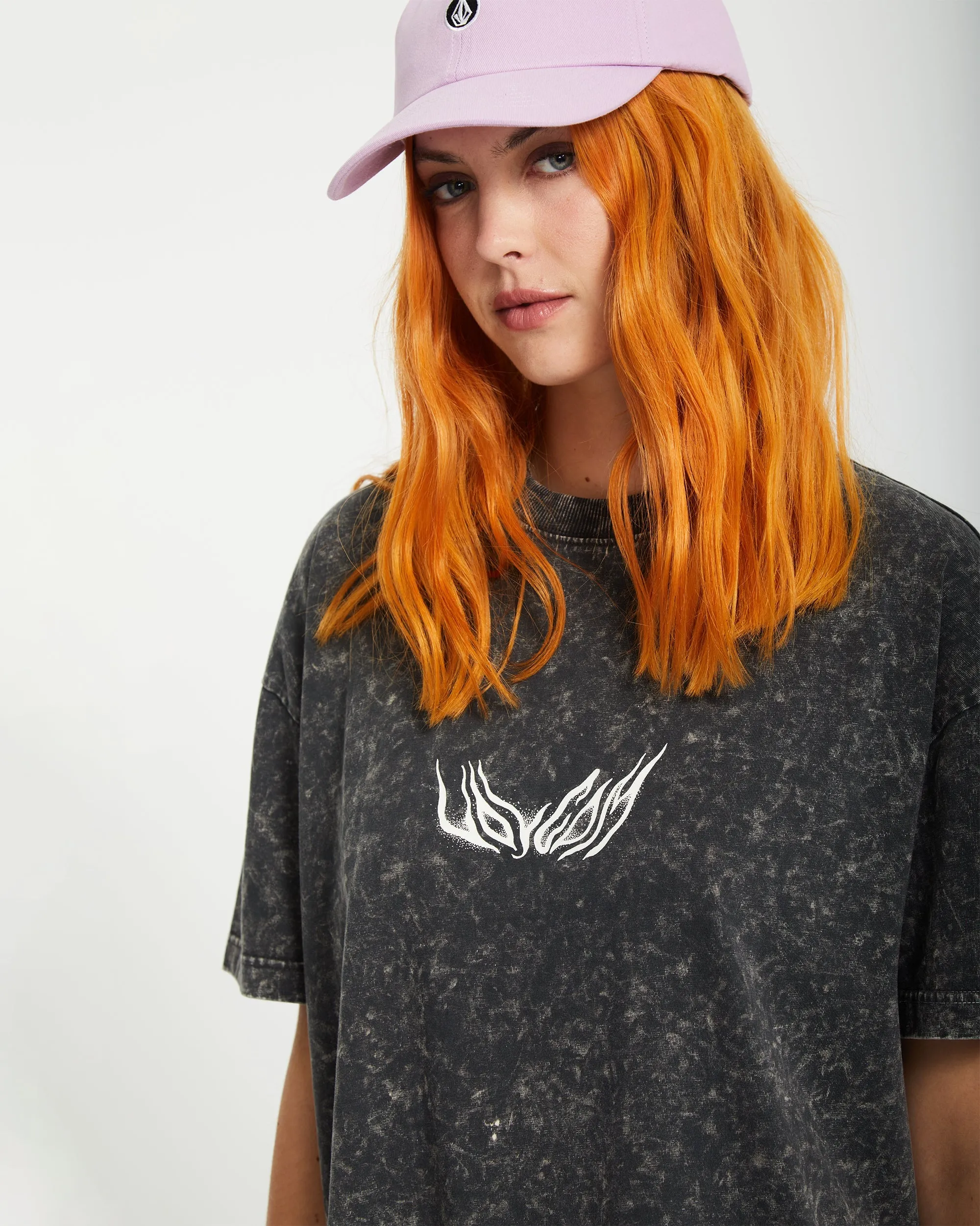 Alix Tee Dress - VINTAGE BLACK