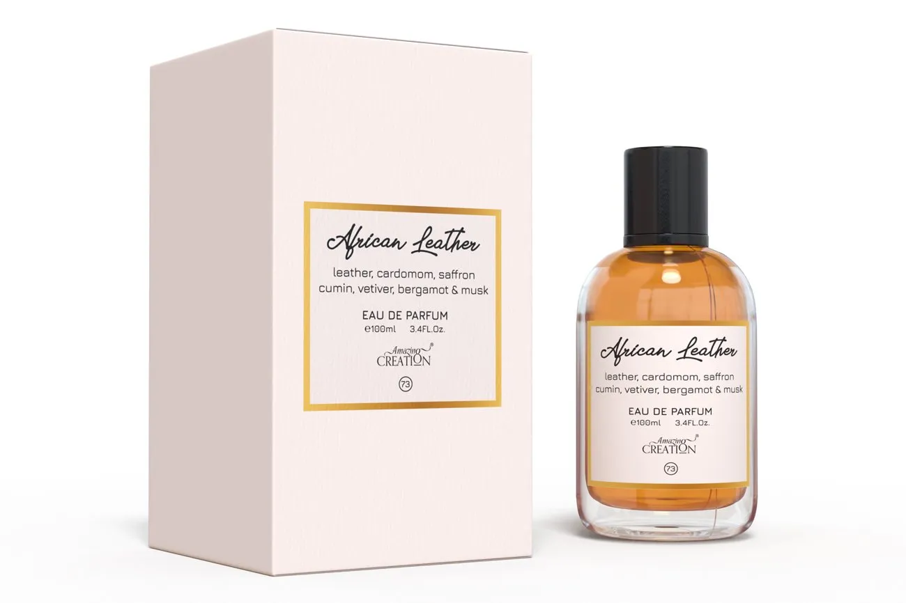 Amazing Creation African Leather Perfume For Unisex EDP PFB00073 100ml