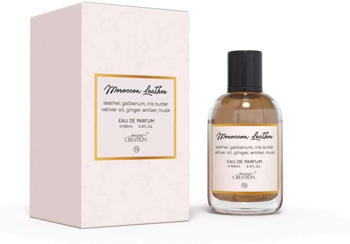 Amazing Creation Moroccon Leather Perfume For Unisex EDP PFB00075 50ml