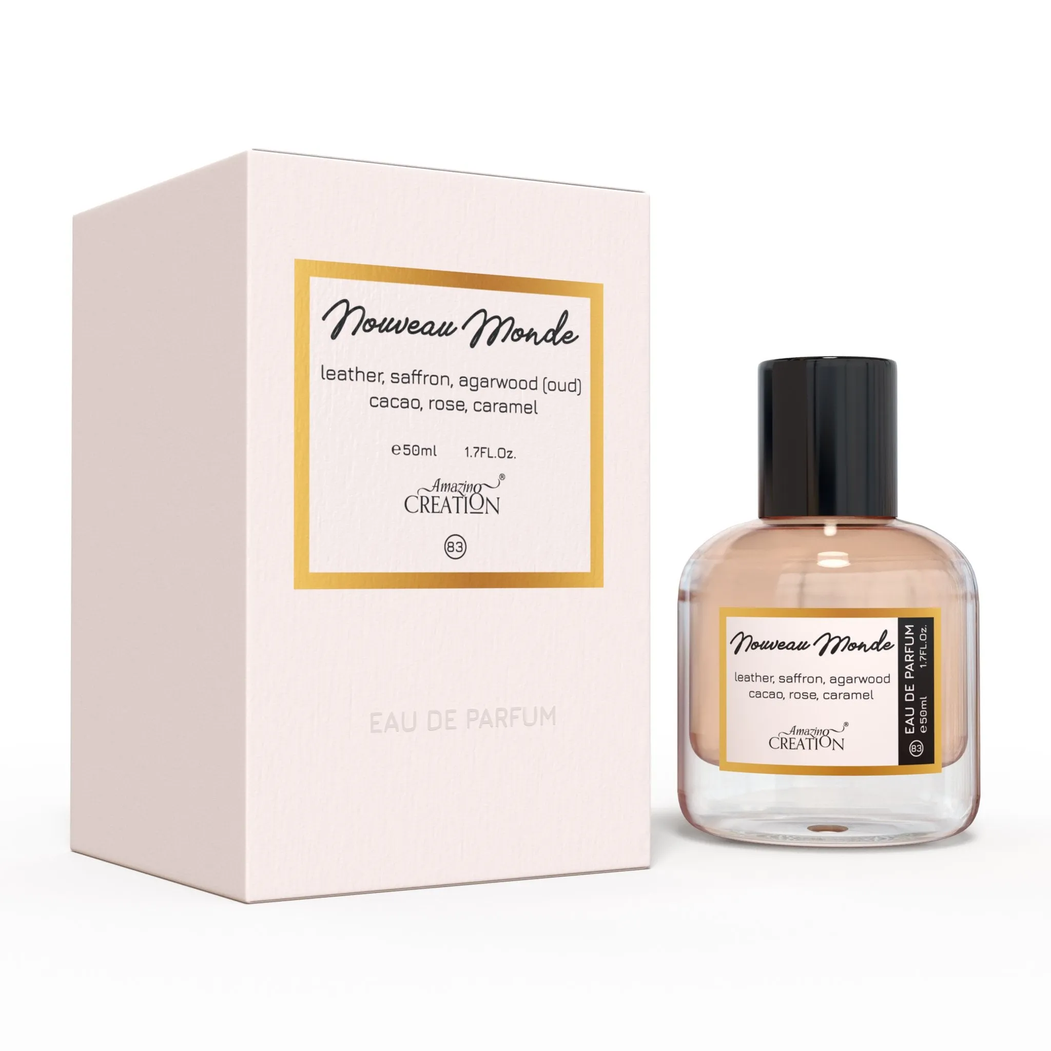 Amazing Creation Nouveau Monde Perfume For Unisex EDP PFB00083 50ml