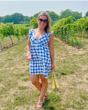 Andie Gingham Check Sundress