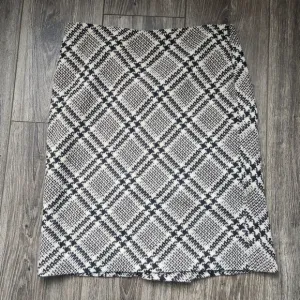 Ann Taylor Loft Wool Blend Printed Skirt 6