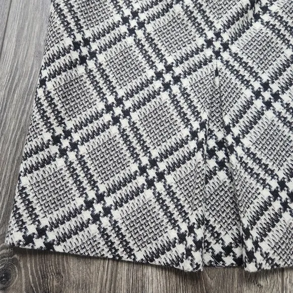 Ann Taylor Loft Wool Blend Printed Skirt 6