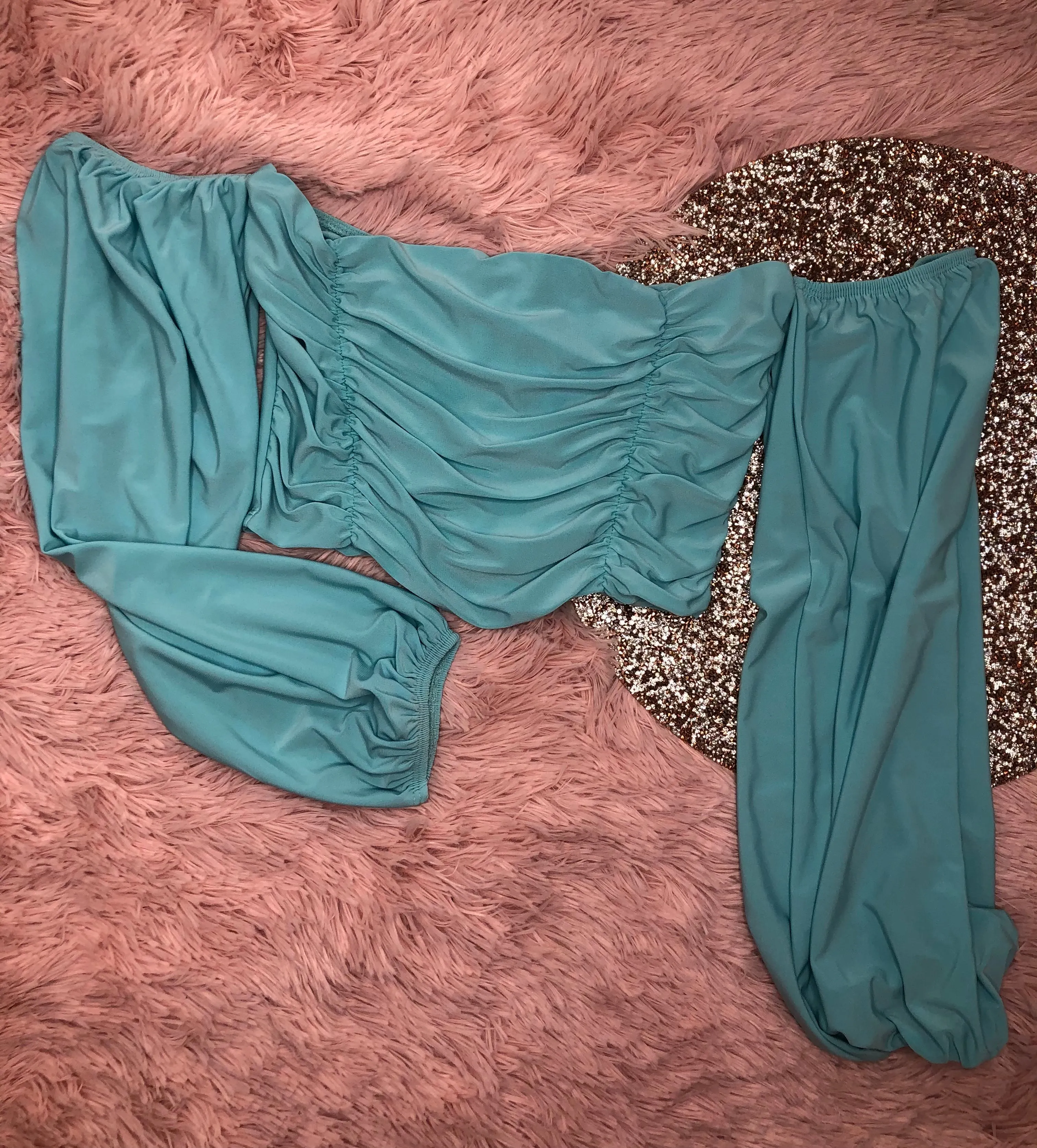 April Crop Top(Mint)