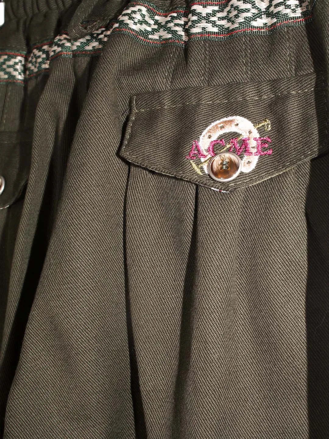 Argentinian kids Bombacha cotton twill pants