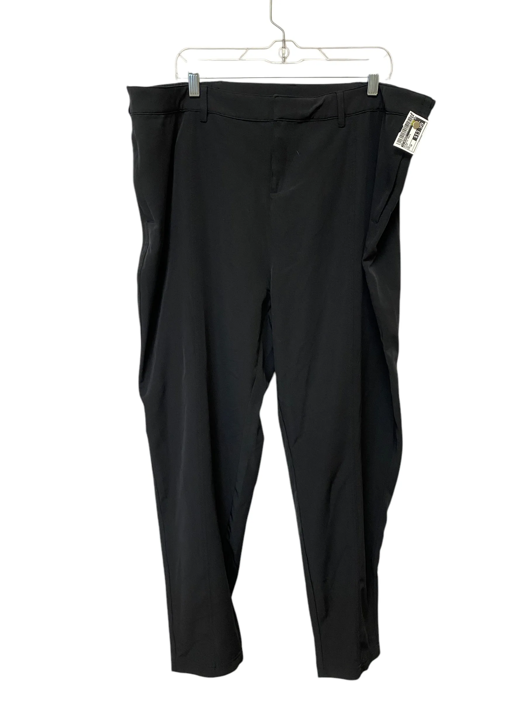 Athletic Pants By 32 Degrees In Black, Size: 18