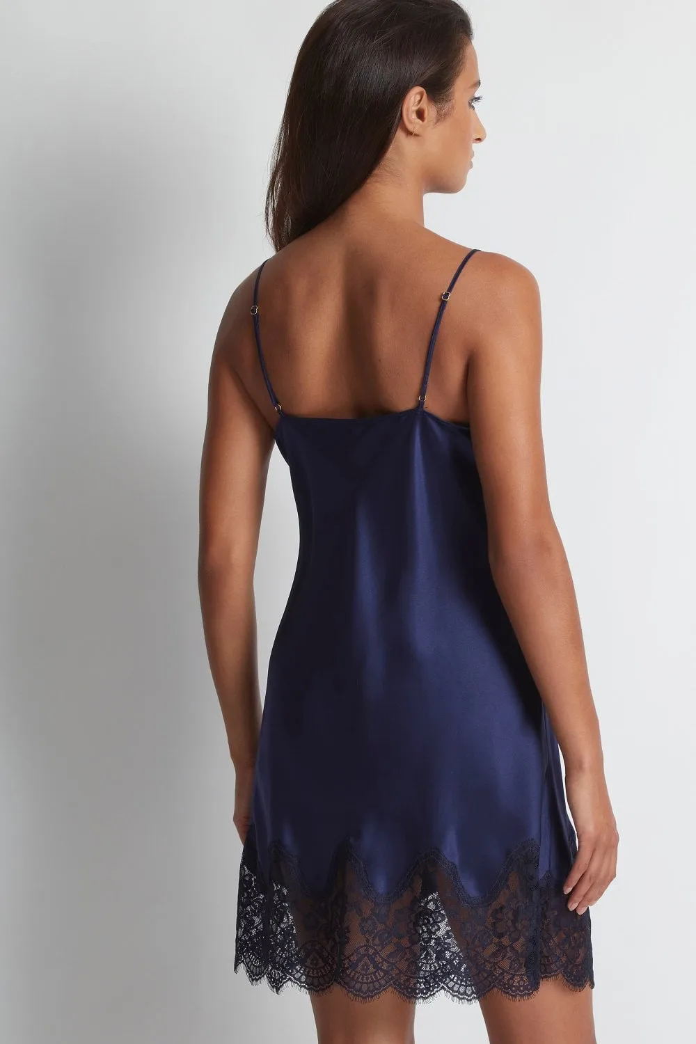Aubade Toi Mon Amour Bridal Silk and Lace Short Nightdress