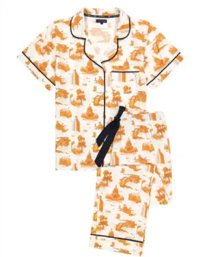 Austin Toile Pajama Pant Set