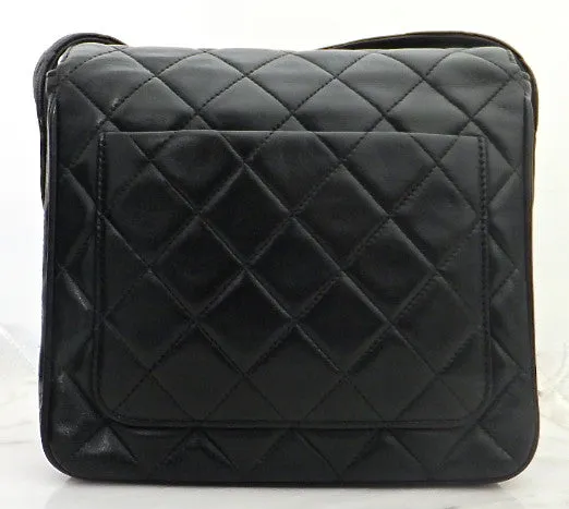 Authentic Chanel Vintage Quilted Mini Flapover
