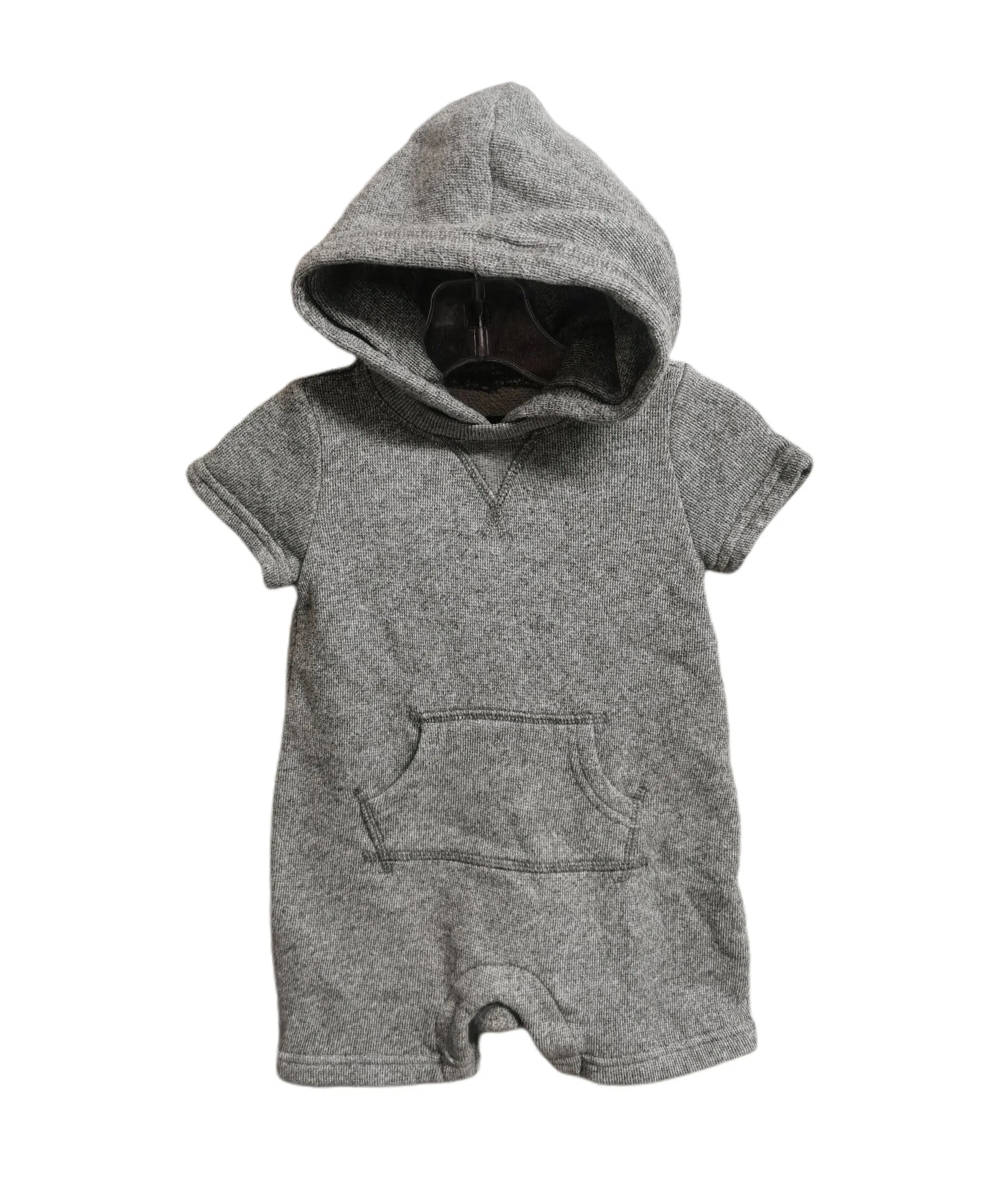 BABY BOY SIZE 6/12 MONTHS - Baby GAP, Hooded, Summer Romper EUC B50