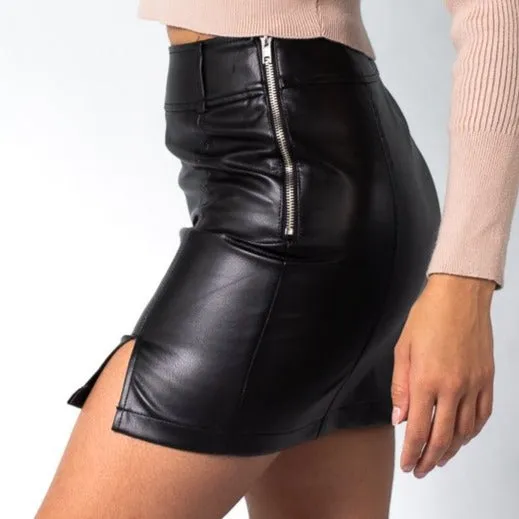 Bailee Mini Skirt - Black