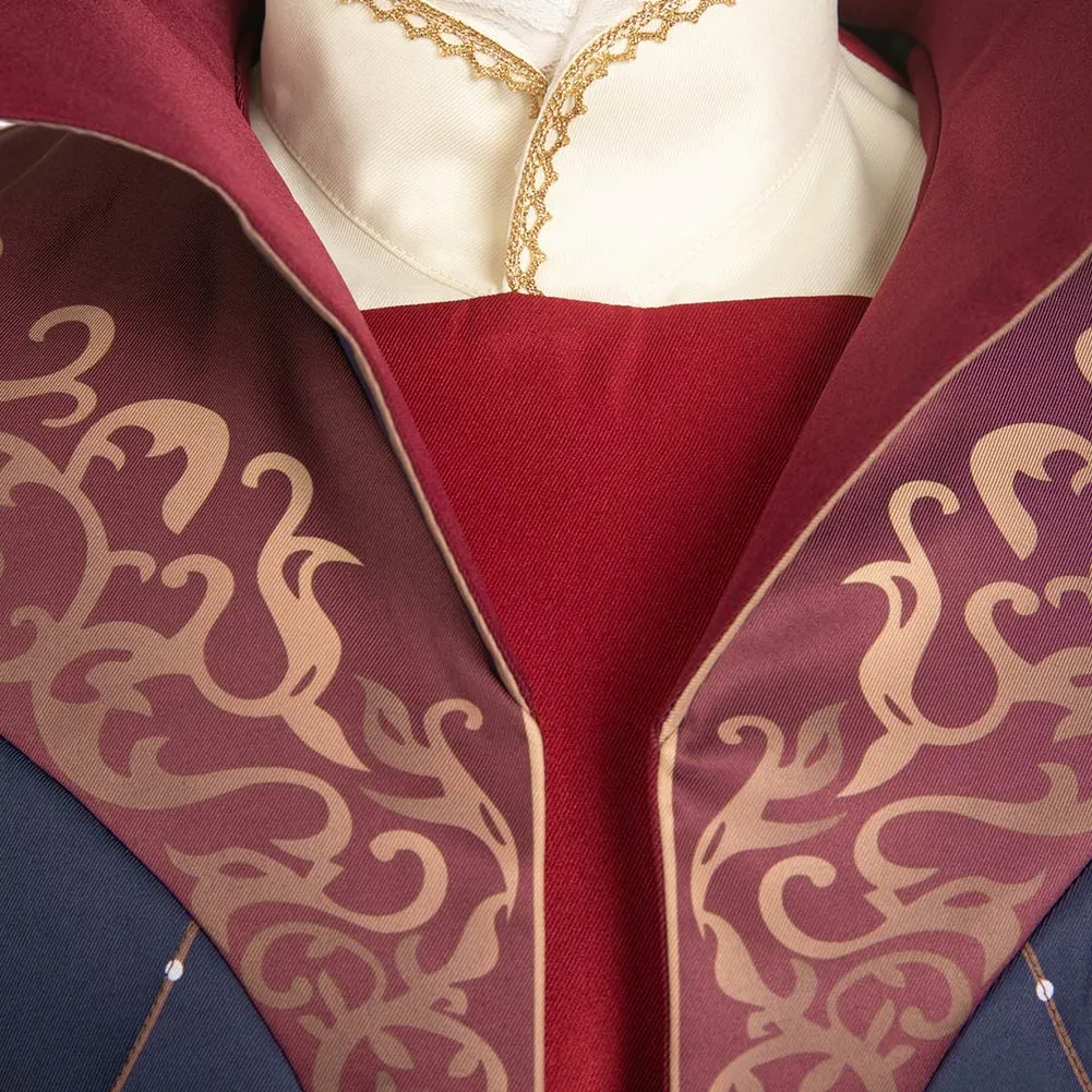 Baldur‘s Gate 3 Game Astarion Medieval Printed Cosplay Costume Outfits Halloween Carnival Suit