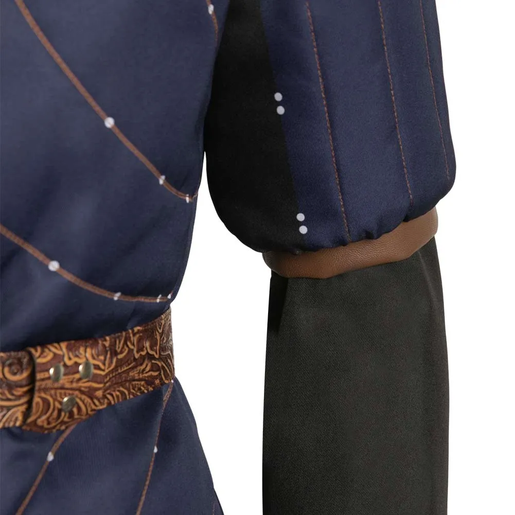 Baldur‘s Gate 3 Game Astarion Medieval Printed Cosplay Costume Outfits Halloween Carnival Suit