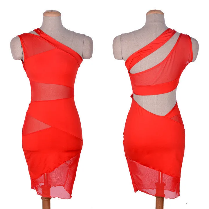 Bandage Dress Women Lace Mesh Dress Black Red Green Sleeveless Summer Fashion Bodycon Bandage Hollow Out Waist Dresses