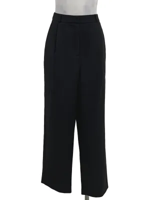 Basic Black Gaucho Pants OSN