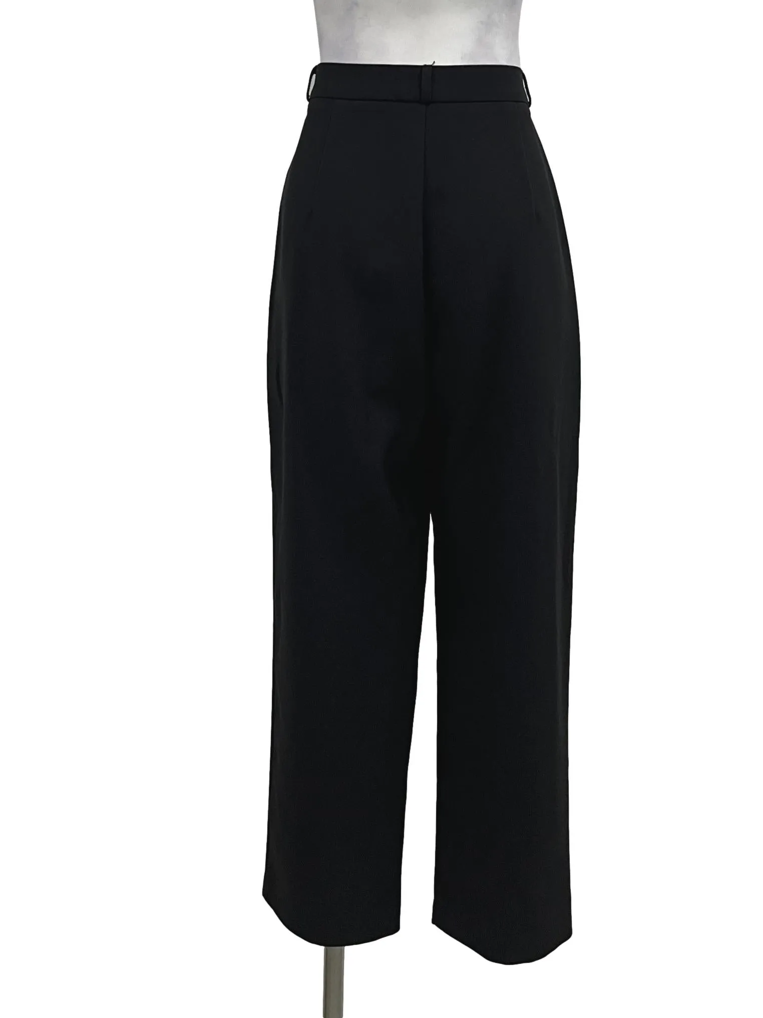 Basic Black Gaucho Pants OSN