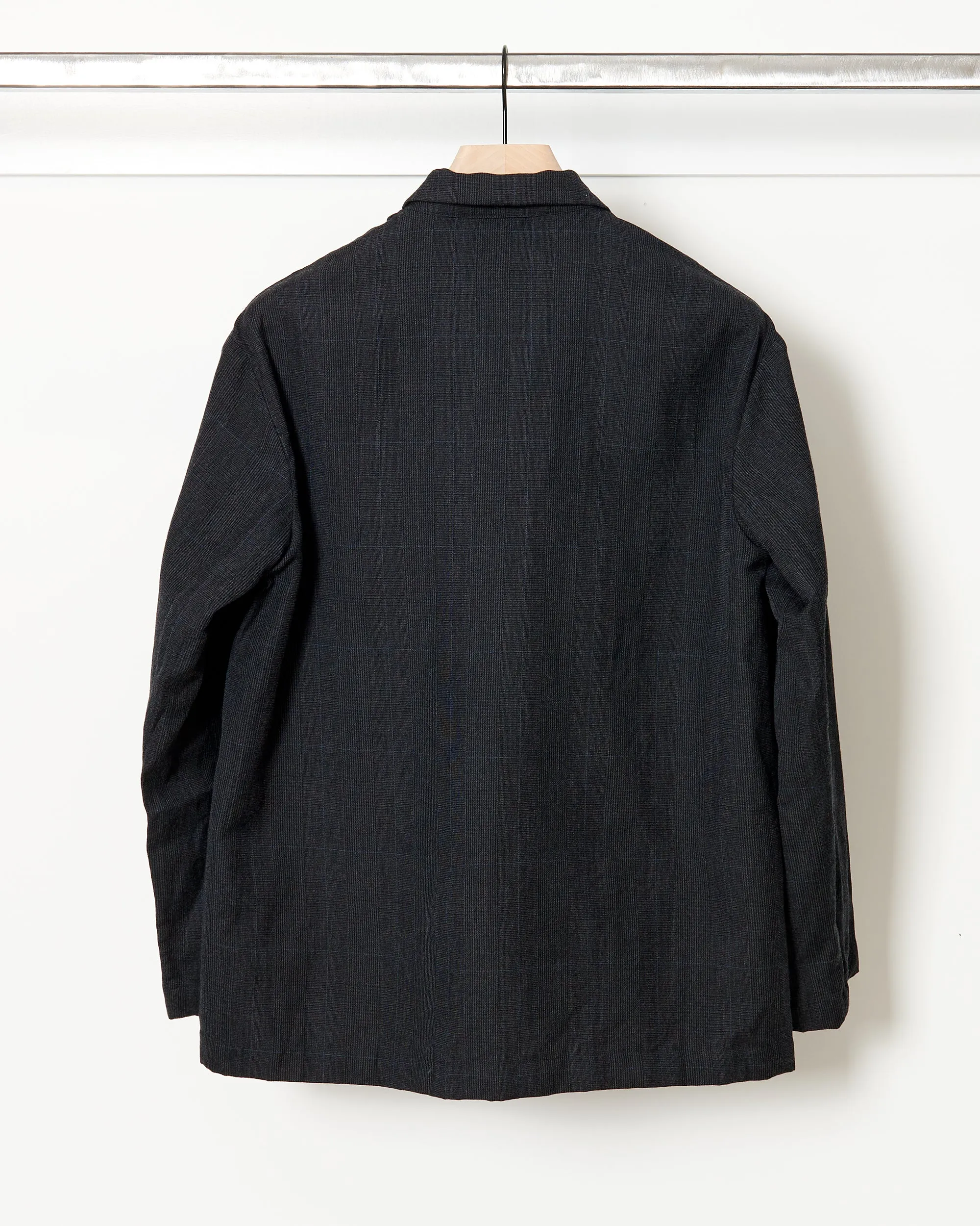 Bea Jacket Charcoal Check