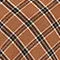 Bias Cut Plaid Skirt