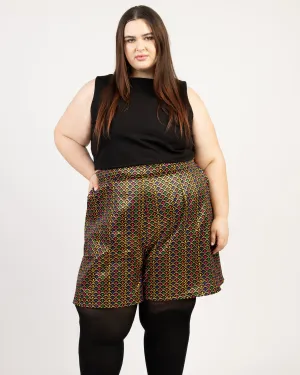 Big Lies | Silk and Brocade shorts