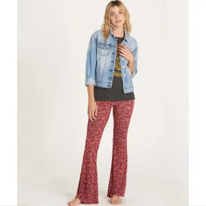 Billabong Women's Some Time Bell Bottom Pant | Scarlet