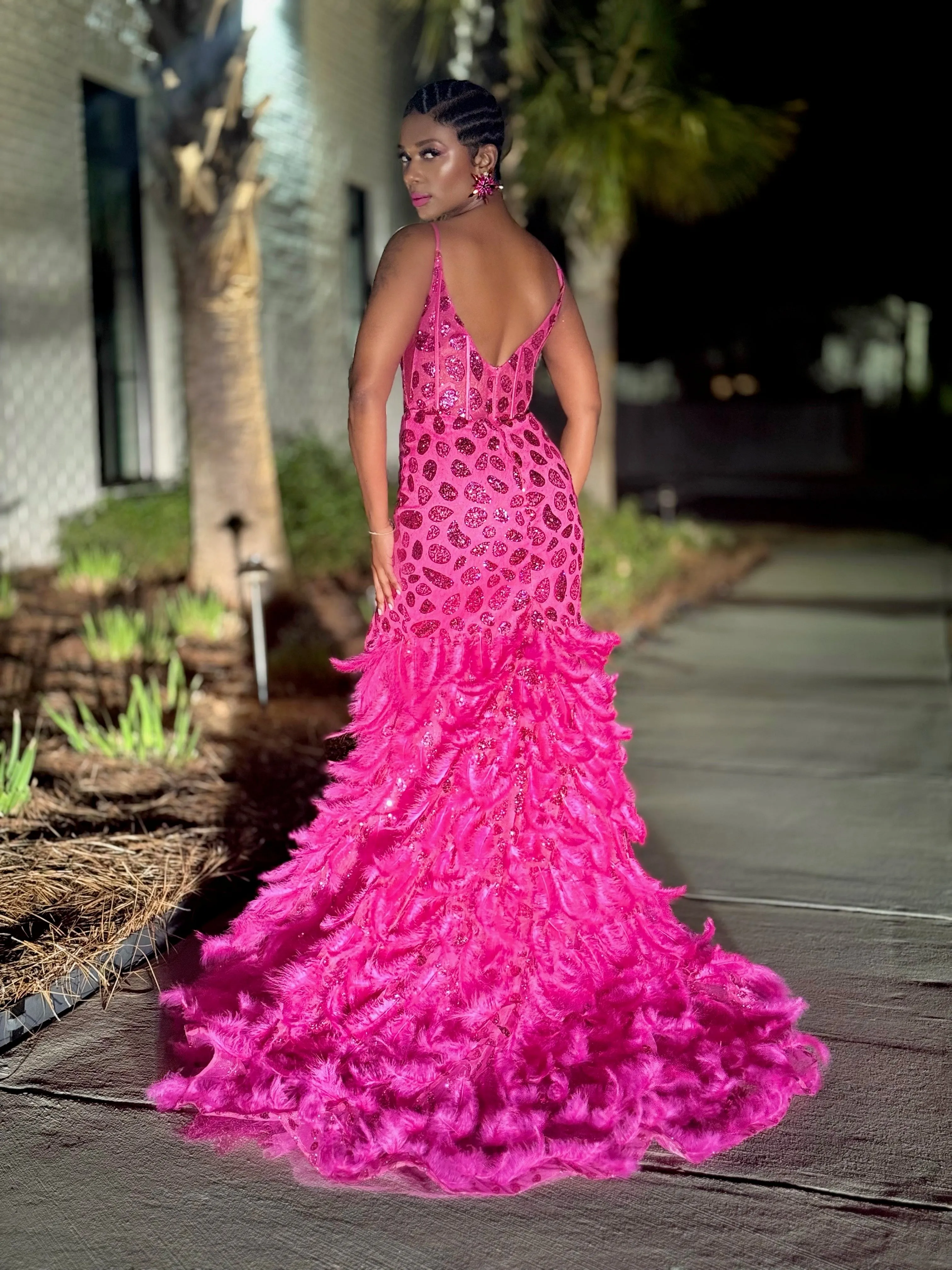 “Birds of a Feather” Gown (4 Colors)